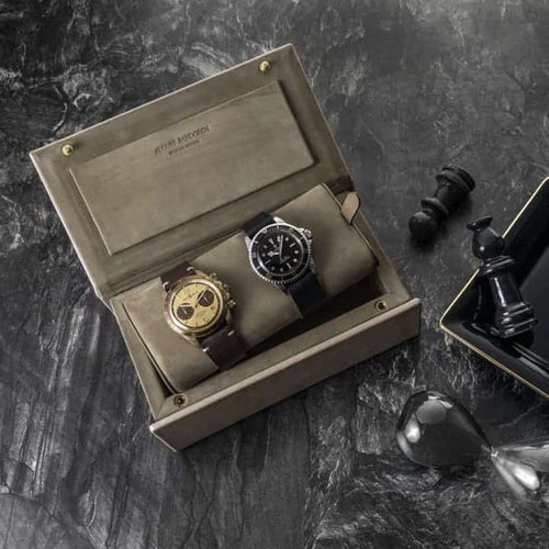 August Sandgren - Light Brown 3 Slot Watch Box