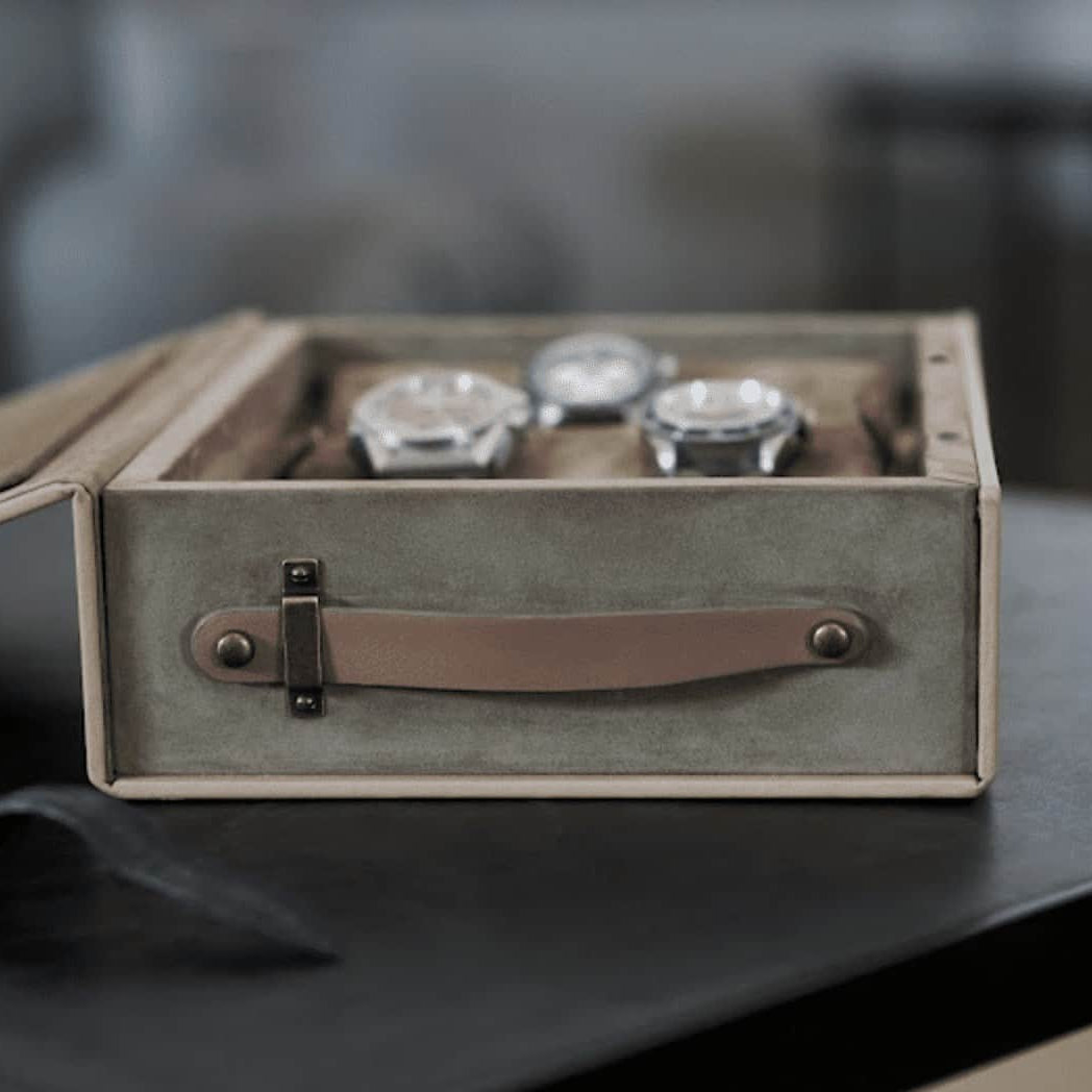 August Sandgren - Light Brown 9 Slot Watch Box